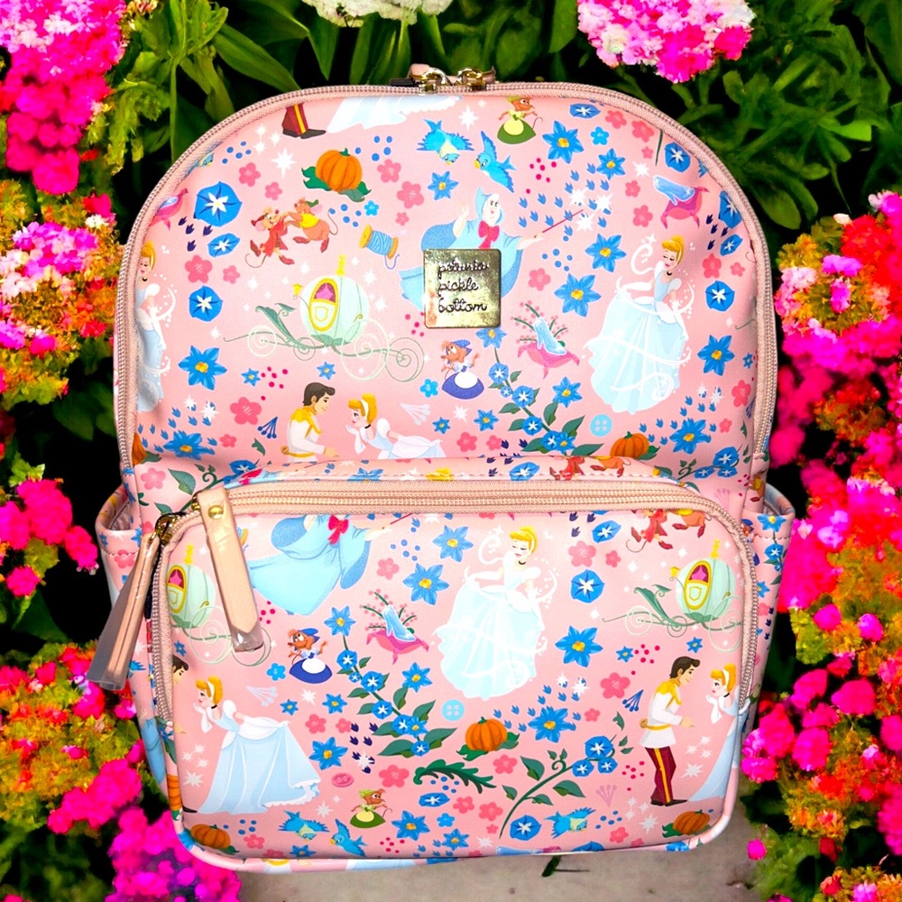 Petunia Pickle Bottom District Backpack in Disney's Cinderella - Picture 1 of 5